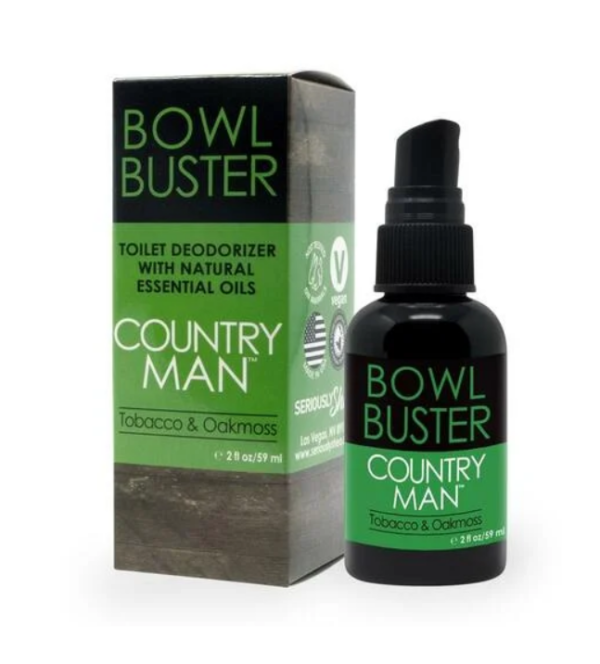 bowl buster country man toilet deodorizer