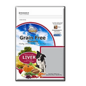 grain free liver dog biscuits (14 oz.)