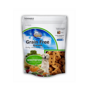 nutrisource grain free whitefish dog biscuits (14 oz.)