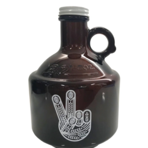 traveling growler peace glass beer growler (32 oz.)