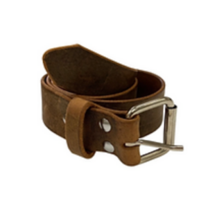 wasted leather adult buffalo bay leather belt