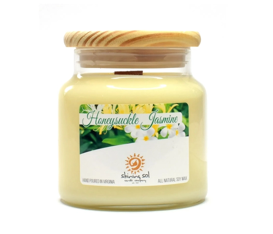 honeysuckle jasmine soy candle